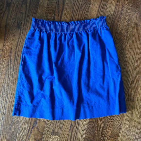 J. Crew Blue Pencil Skirt - Picture 1 of 4